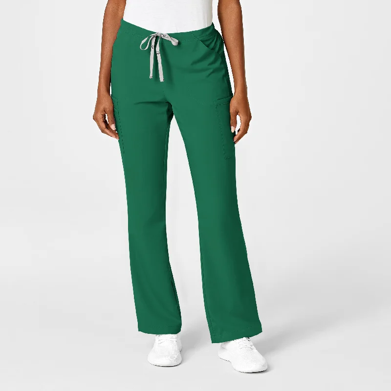 Mega Sale PRO Women's Moderate Flare Leg Scrub Pant - Hunter