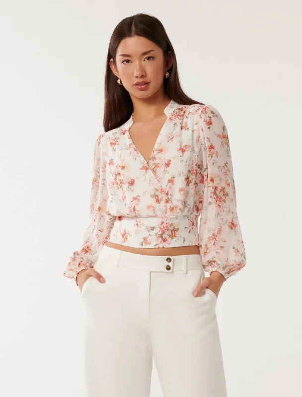 Weekend Bargains to Celebrate Carly Cinch Waist Top