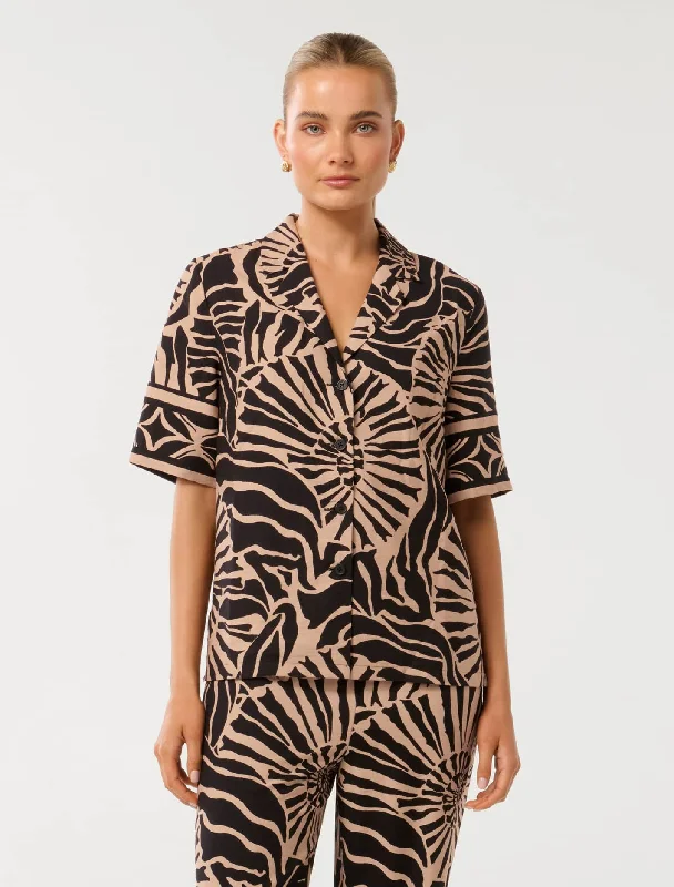 Clearance Items Ella Printed Shirt