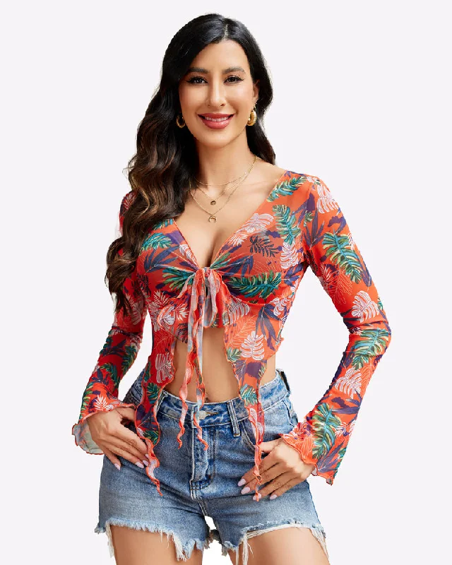 Orange Floral
