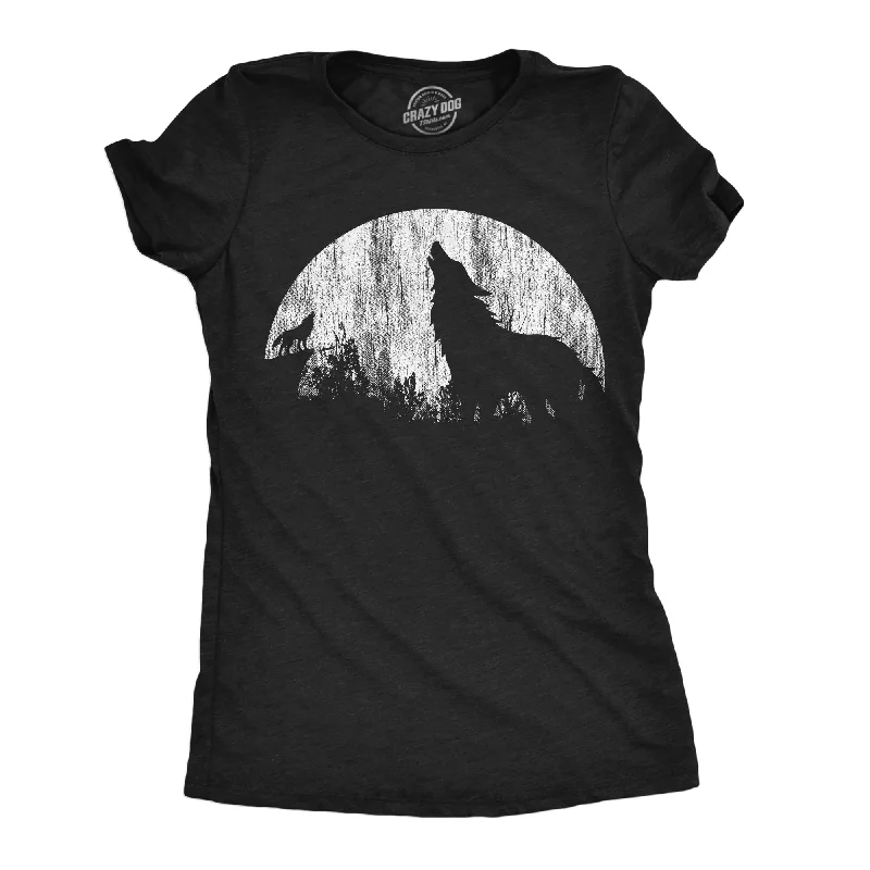 Steals and Deals Moon Wolves Women's T Shirt