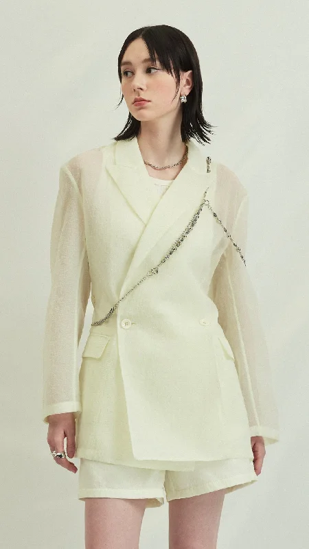 Weekend Savings Spectacular Sheer Blazer