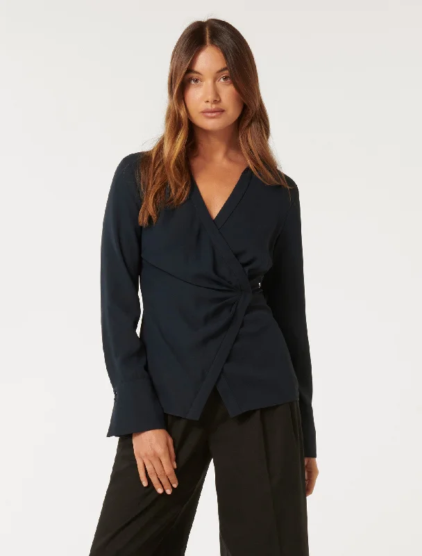 Fantastic Savings Sandra Wrap Shirt