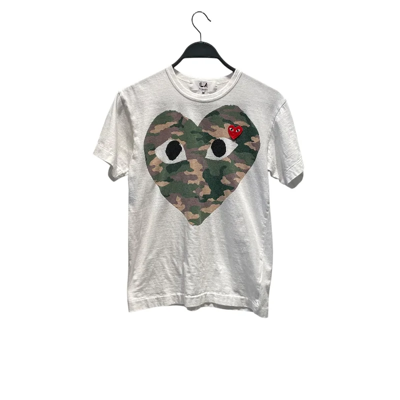Final Markdown PLAY COMME des GARCONS/T-Shirt/M/Graphic/Cotton/WHT/