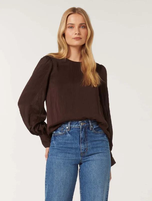 Clearance Items Narelda Crew Neck Top