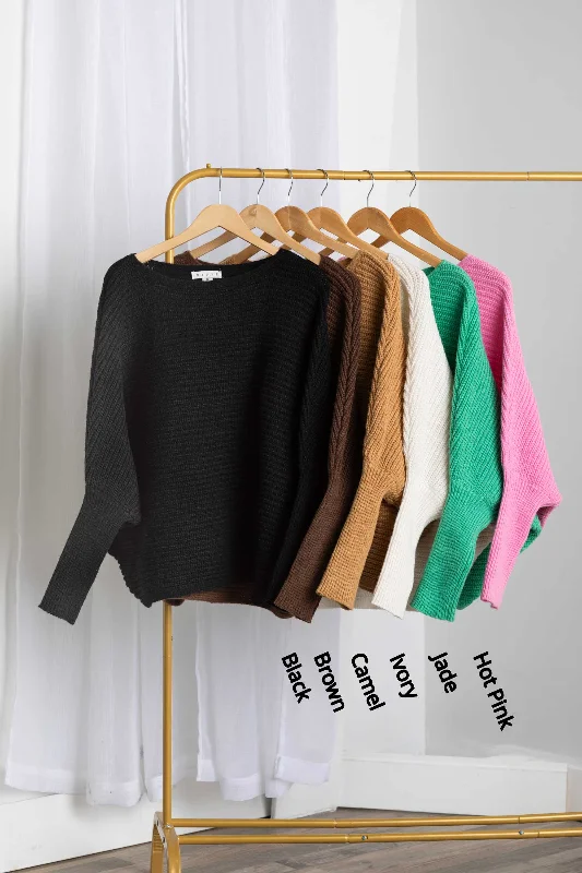 Exclusive Access Dolman Sleeve Oversized Sweater
