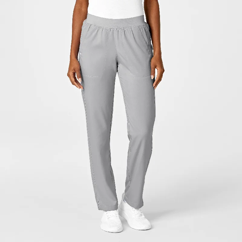 Early Access PRO Women's Knit Waist Cargo Scrub Pant - Grey