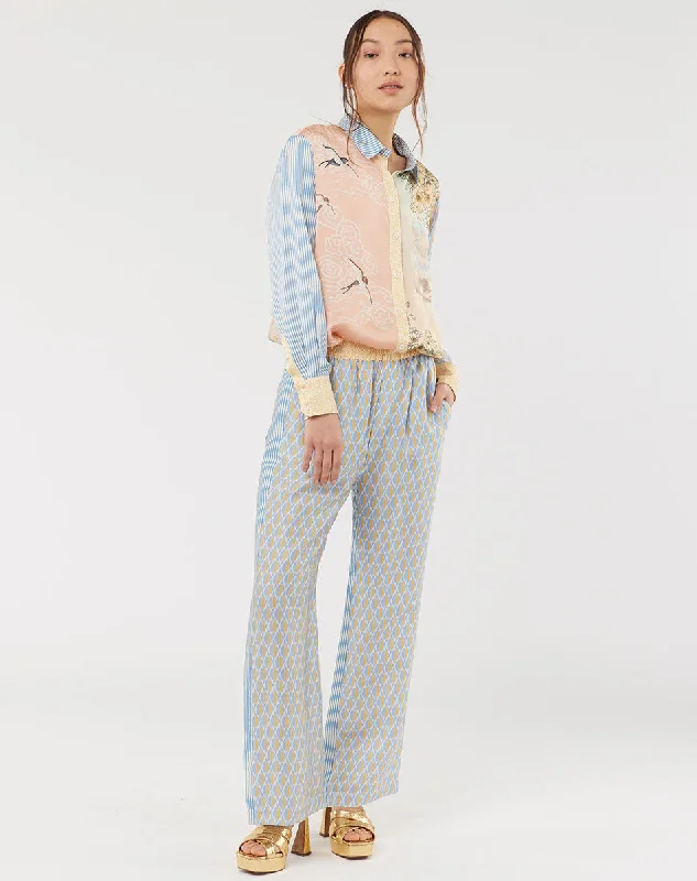 Year-End Sale Bailey Straight Leg Romance Printed Pants