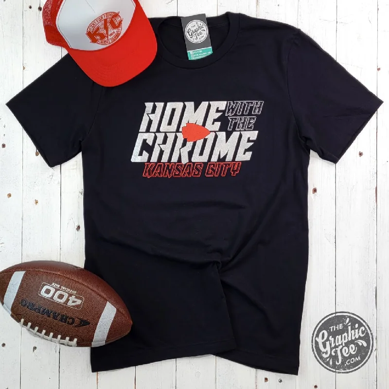 Can't Resist Home With The Chrome Kansas City Crewneck Tee
