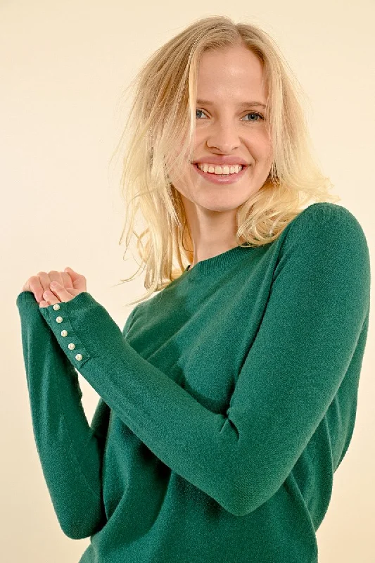 Year-End Clearance Pearl Detail Sweater