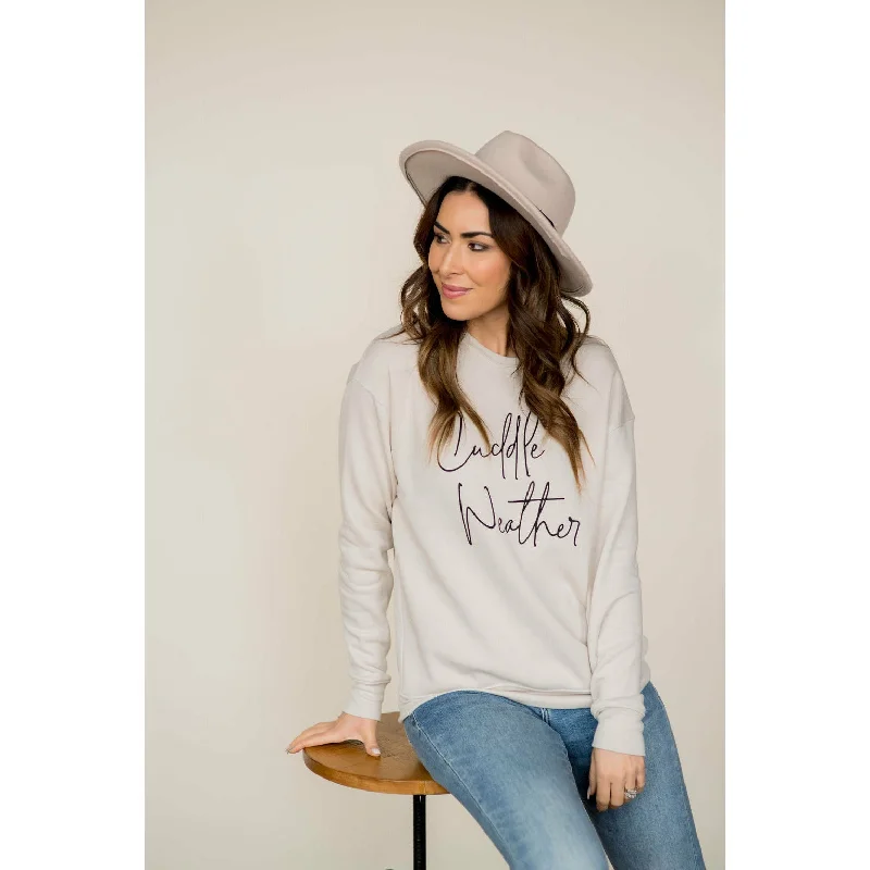 Shop and Save Cuddle Weather Crewneck