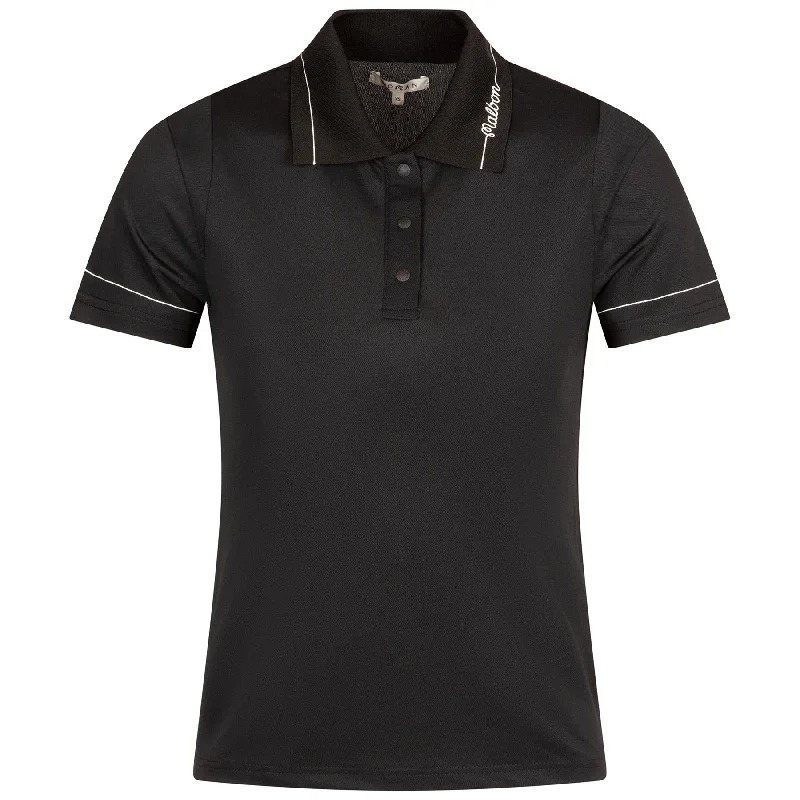 Final Offer Womens Paloma Polo Black/Snow White - 2025