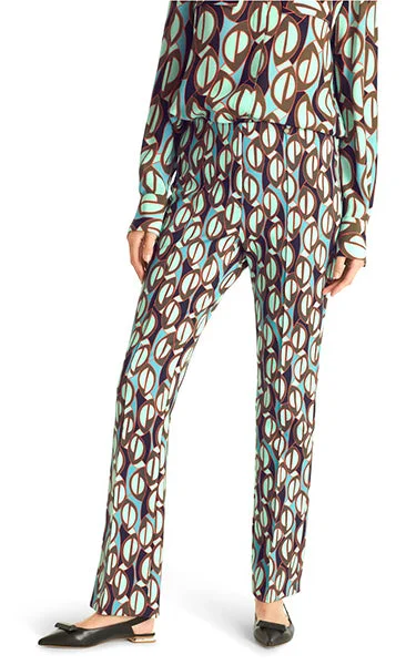 Sneak Peek Sale Marccain Print Scuba Frederica Pants