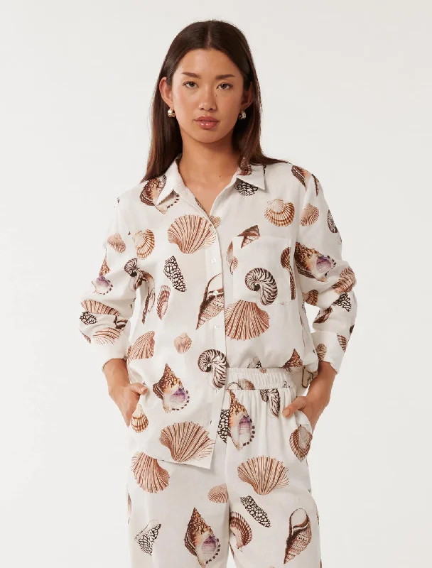 Buy Now Lydia Oversized Linen Shirt