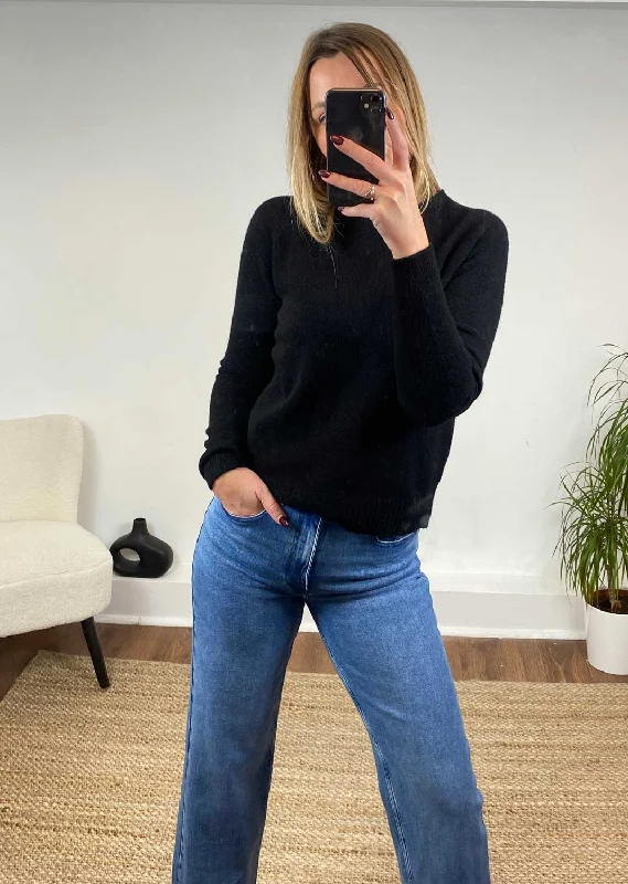 Weekend Discounts to Snag Alice Soft Knit Jumper in Black