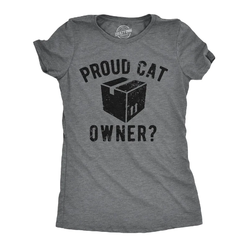 Lowest Price Proud Cat Owner Women's T Shirt