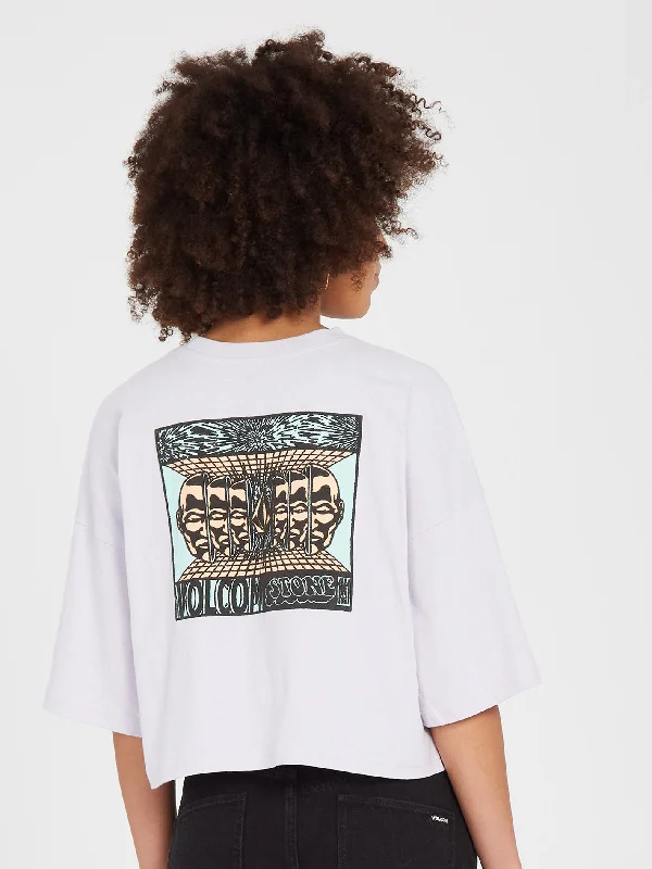 Price Slash Drumstone T-shirt - LIGHT ORCHID