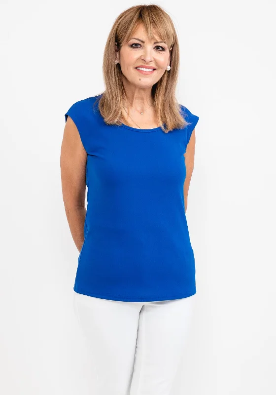 Make Your Weekend Count with Savings Leon Collection Sleeveless Top, Royal Blue