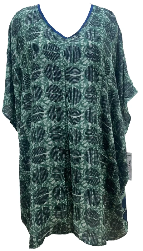 Midnight Madness PRC5420 Avatar Pure Silk Short Kaftan Tunic
