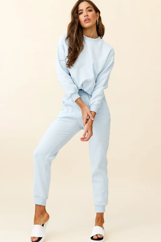 Early Access Monterey Elasticated Waist Jogger Pants Blue