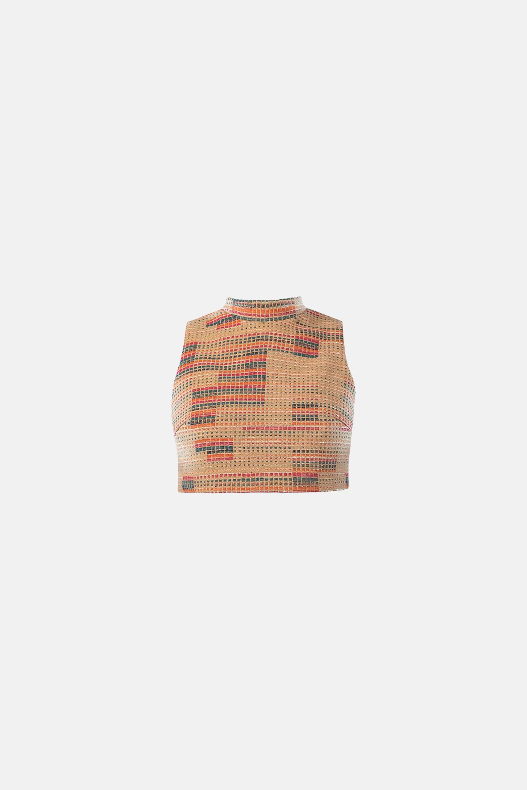 Super Discount Halter Top Wendy in Jacquard