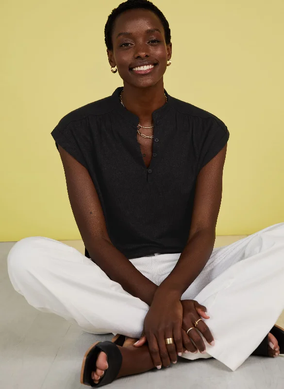 New Deals Jackie Linen Blouse