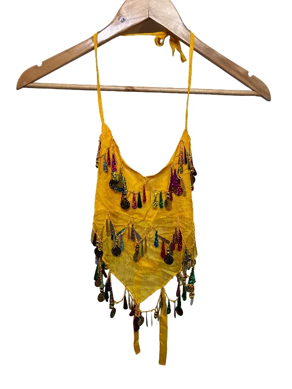 Today's Deal Halter Neck Tie Top (Size XS/S)