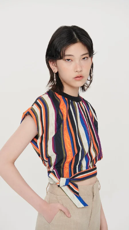 Quick Sale Colourful Stripe Top