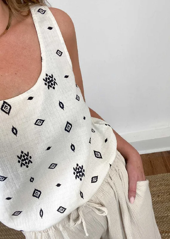 Time-Limited Offer Lania Aztec Vest Top