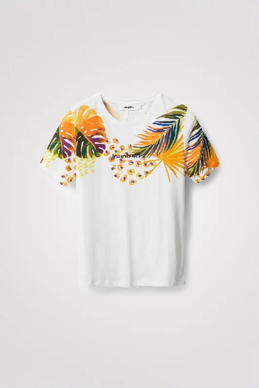 Year-End Deals Desigual Tropical Design T-Shirt