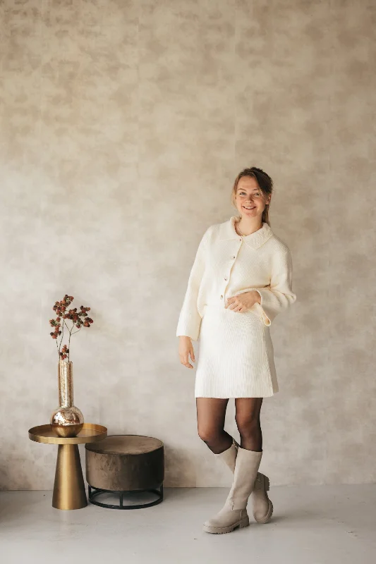 Weekend Discounts to Love Senna cardigan off white
