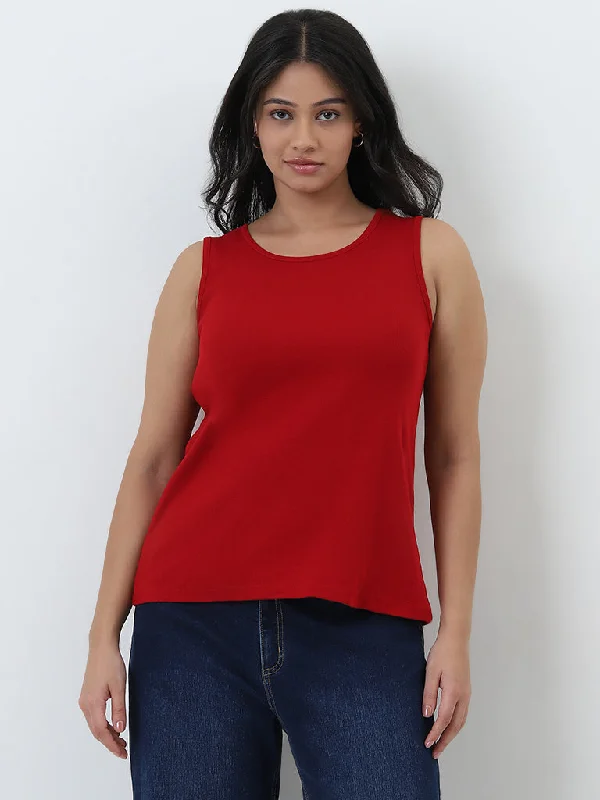 Don't Wait Gia Red Tank Top