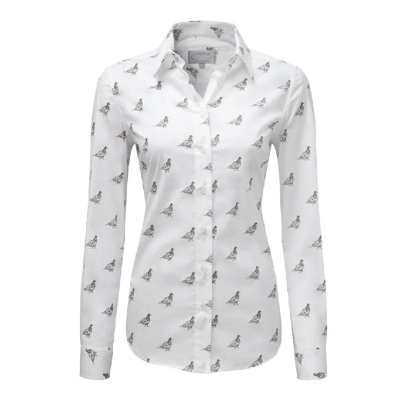 Don't Delay Schoffel Norfolk Shirt Grey Ptarmigan
