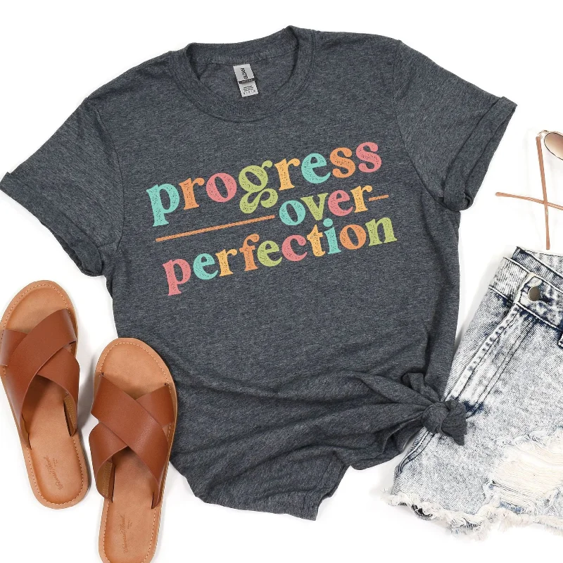 Discount Mania PREORDER: Progress Over Perfection Graphic Tee