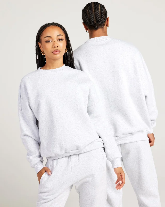 Reduced Price Omni Unisex Crewneck - Grey Marle