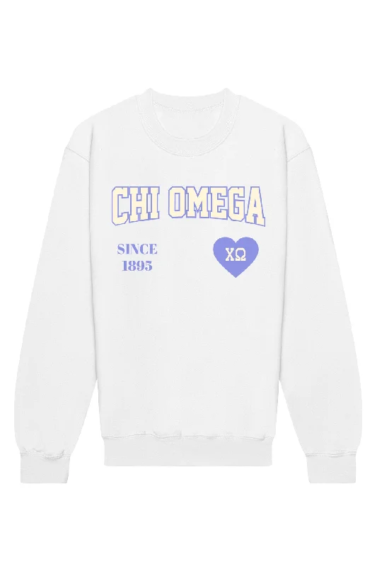 Weekend Bargains to Love Chi Omega Candy Crush Crewneck Sweatshirt