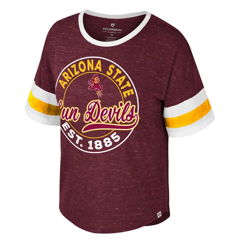 Limited Supply ASU Adventure Ladies Tee MRN