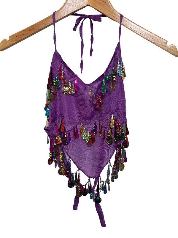 Shop and Save Halter Neck Tie Top (Size XS/S)