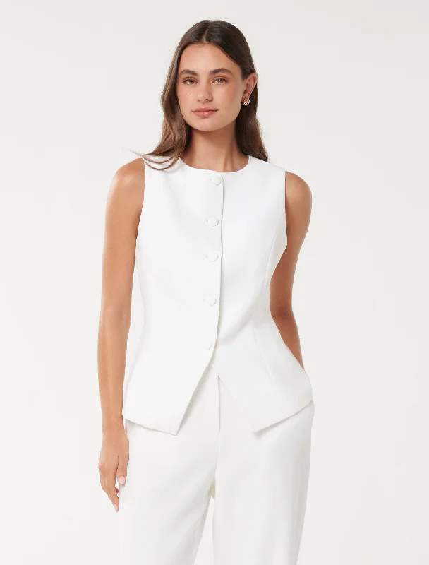 Year-End Clearance Toni High Neck Waistcoat