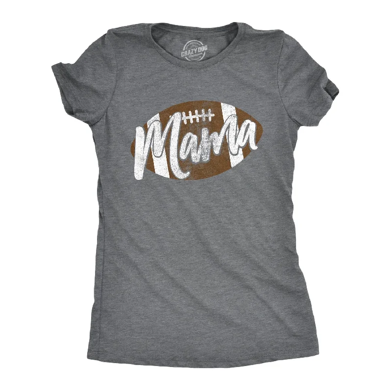 Midnight Madness Football Mama Women's T Shirt