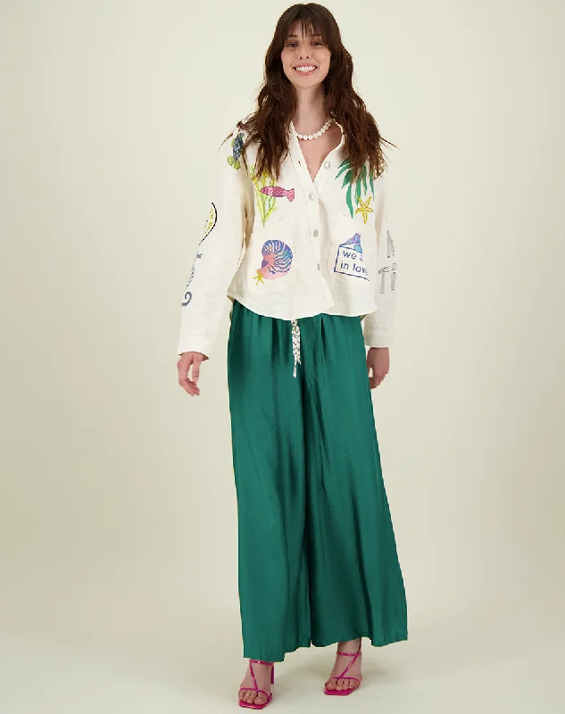 Weekend Bargains Await You Annie Green Wide Leg Pants