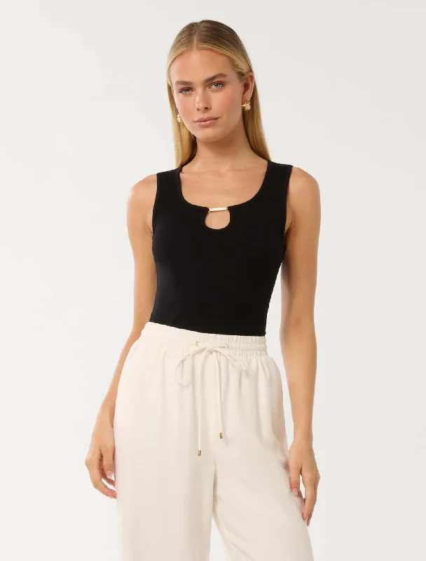 Lowest Rates Rae Trim Front Tank Top