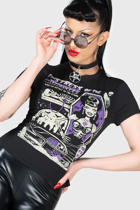 Take Advantage Mistress Of The Morgure Fitted Tee
