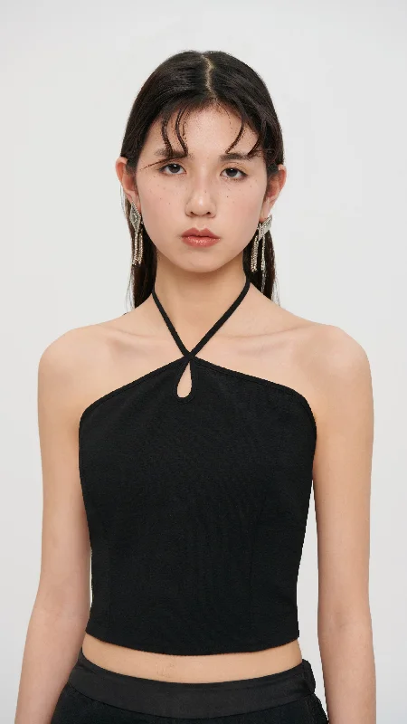 Unmissable Offer Halter Neck Vest Top