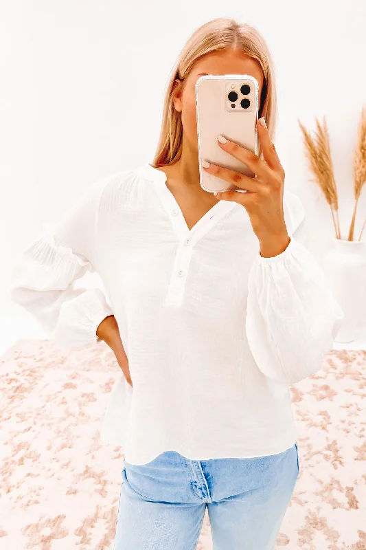 Price Buster Anders Top White
