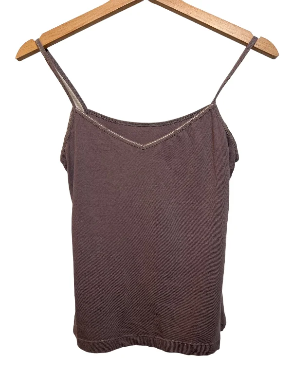 Online Only Women's Grey String Top (Size M)
