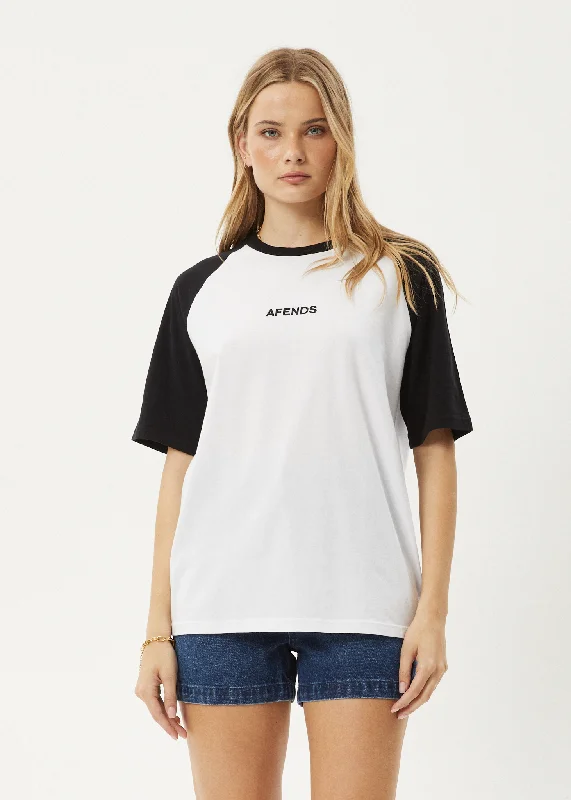Special Savings AFENDS Womens Ryan - Oversized Raglan Tee - Black