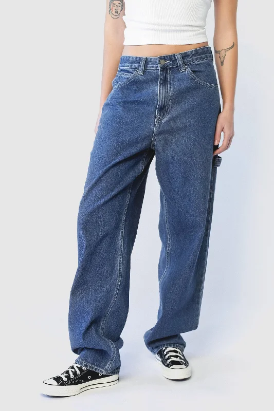 Major Deal DR DENIM Faye Worker Pebble Mid Stone