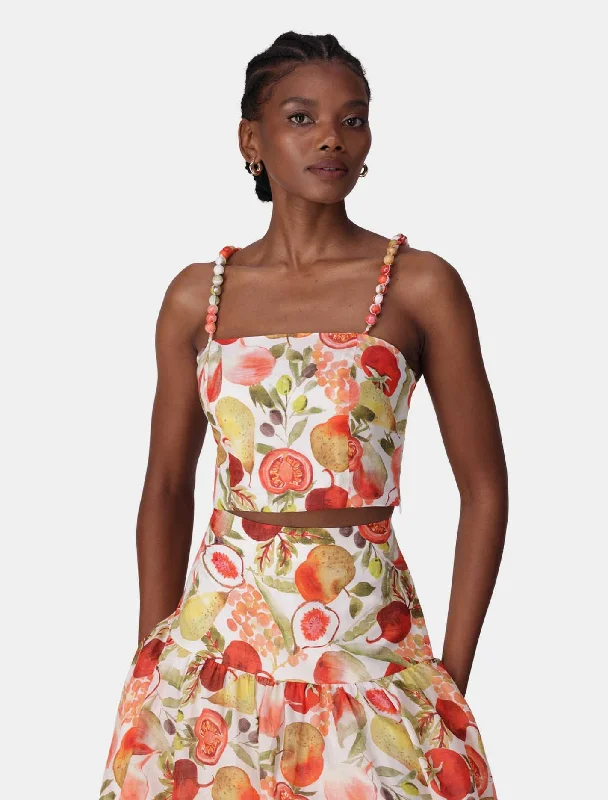 Weekend Shopping Extravaganza Luna Printed Top