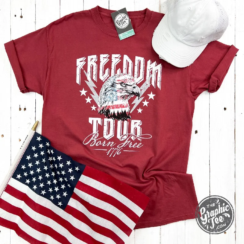 One-DAY Sale Freedom Tour Eagle Short Sleeve Unisex Tee
